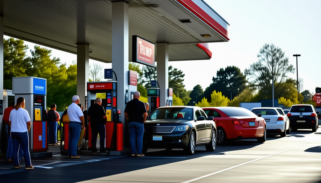 découvrez comment l'offensive douanière de donald trump a impacté les prix des carburants, entraînant des répercussions positives sur le coût du plein pour les conducteurs. analyse des enjeux économiques et des effets sur le marché pétrolier.