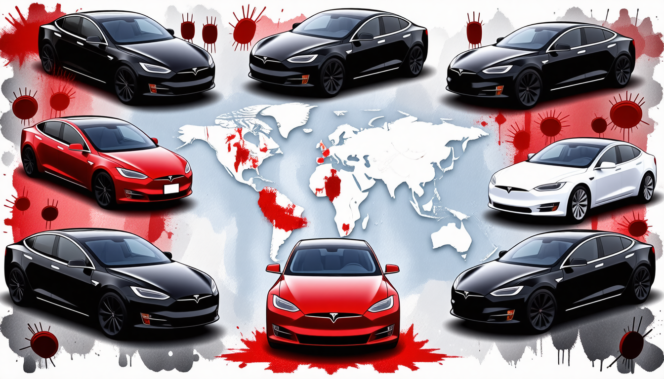 ce week-end, plongez dans la découverte de nouveaux incidents de vandalismes et d'incendies sur la carte mondiale des tesla. restez informé des derniers événements affectant la communauté tesla et explorez les implications de ces actes sur la sécurité et l'innovation automobile.
