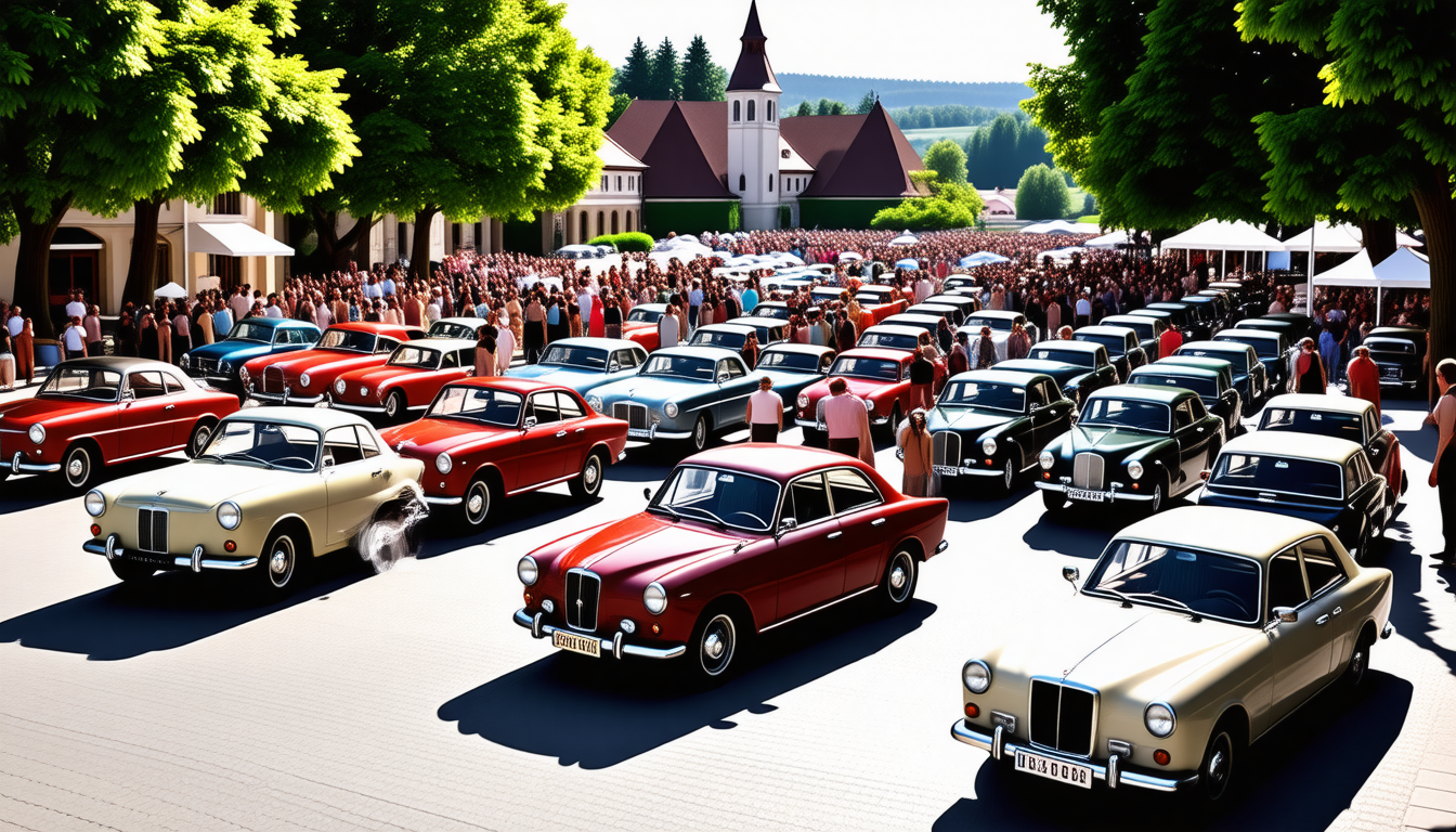 plongez dans l'univers des véhicules d'exception lors de notre événement à rimont. admirez 85 modèles anciens, partagez des souvenirs et vivez une journée inoubliable remplie de passion automobile.