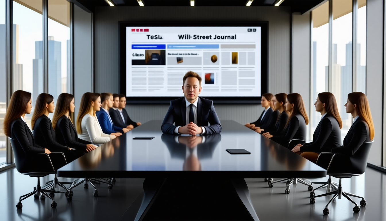 découvrez comment elon musk répond aux critiques du 'wall street journal' concernant tesla. analyse de ses décisions, de l'impact des commentaires sur l'image de la marque et des perspectives d'avenir pour le constructeur automobile.