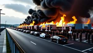 Un incident majeur a récemment frappé la région de la Loire, où une série d&rsquo;incendies ont ravagé douze superchargeurs Tesla situés sur le parking d&rsquo;un grand magasin. Cet évènement soulève des inquiétudes non seulement au sujet de la sécurité des [&hellip;]