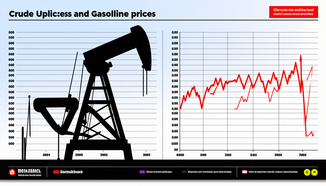 découvrez comment la récente baisse des prix du pétrole impacte les tarifs du gazole et du sp-95 à travers notre infographie révélatrice. analyse visuelle des tendances et implications pour les consommateurs.