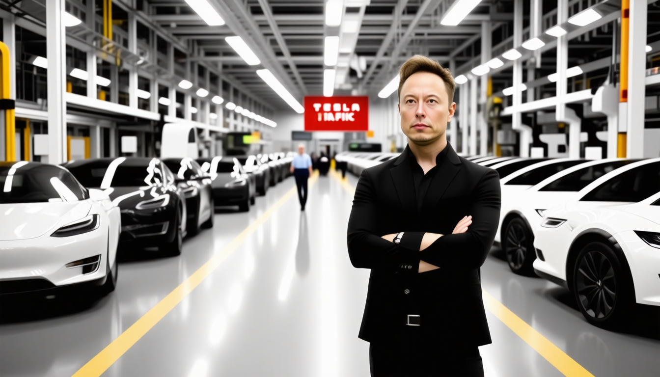 elon musk met en garde que tesla pourrait être affectée par les nouveaux droits de douane de 25 % imposés par trump sur l'industrie automobile, soulignant les défis économiques auxquels le constructeur pourrait faire face dans un marché en constante évolution.