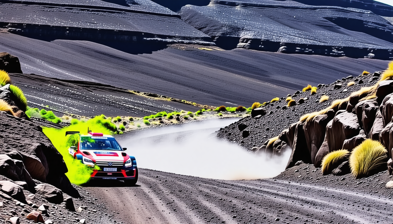 découvrez les temps forts du rallye wrc aux îles canaries, où kalle rovanperä confirme sa dominance sur le bitume, tandis que pierre-louis loubet réalise une remontée impressionnante pour se hisser à la 6e place. une compétition riche en émotions et en performances exceptionnelles !