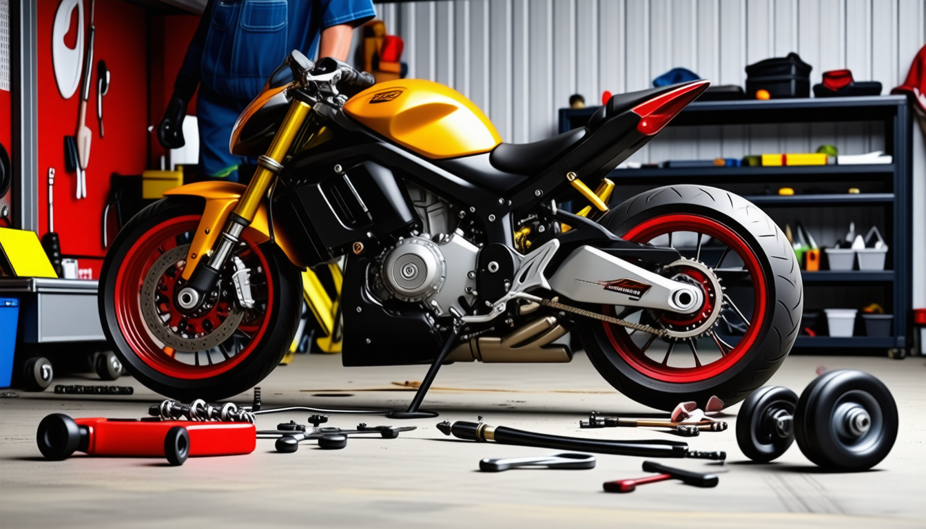 découvrez notre guide pratique pour redresser un réservoir de moto. suivez des astuces incontournables pour restaurer l'apparence de votre réservoir et améliorer l'esthétique de votre moto.