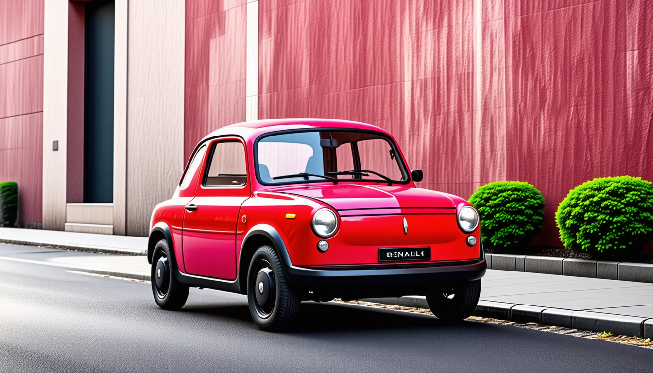découvrez la renault 4 électrique sous tous ses angles ! explorez les différentes options de couleurs disponibles ainsi que leur prix, le tout illustré par des images captivantes. ne manquez pas l'occasion de personnaliser votre future voiture électrique avec style.