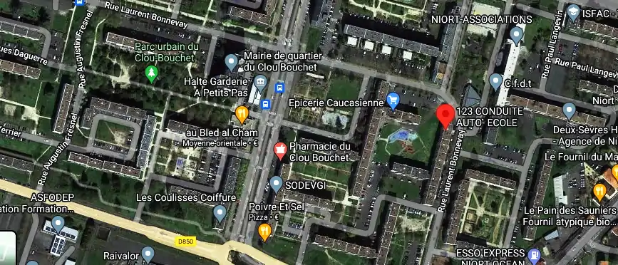 Permis auto Ecole à Niort