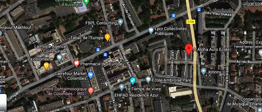 Permis auto Ecole à Colombes