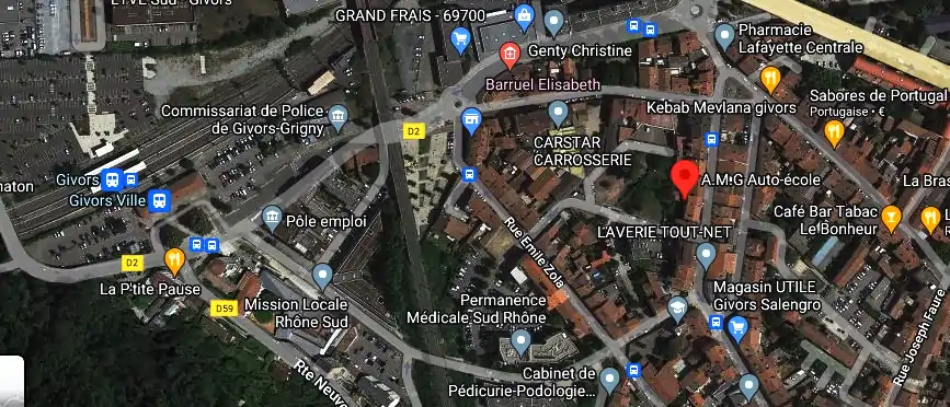 Permis auto Ecole à Givors