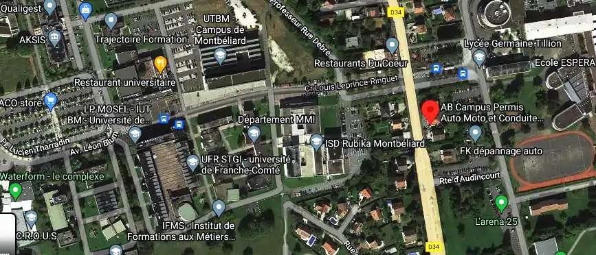 Permis auto Ecole à Montbéliard