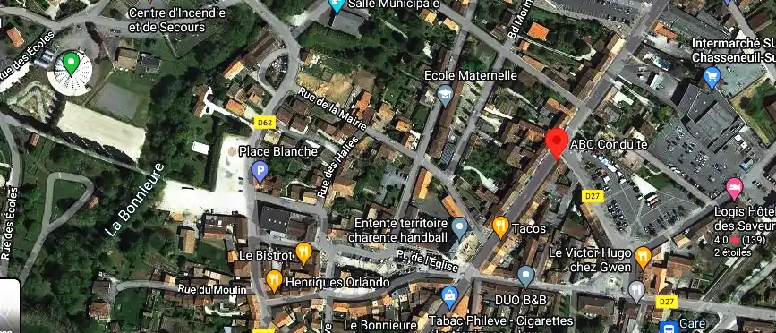 Permis auto Ecole à Chasseneuil-sur-Bonnieure