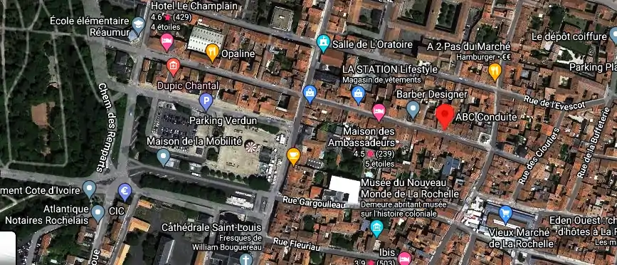 Permis auto Ecole à La Rochelle