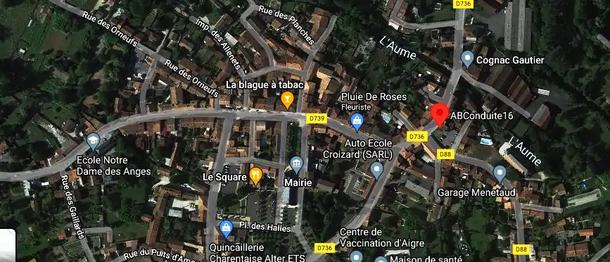 Permis auto Ecole à Aigre