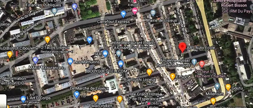 Permis auto Ecole à Lisieux