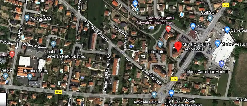 Permis auto Ecole à Veauche