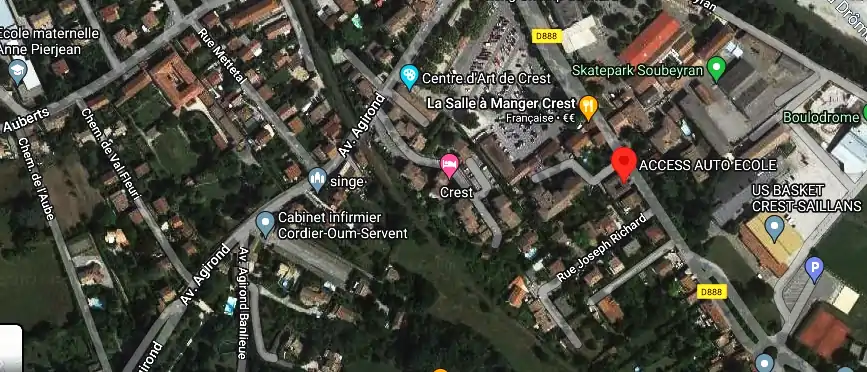 Permis auto Ecole à Crest