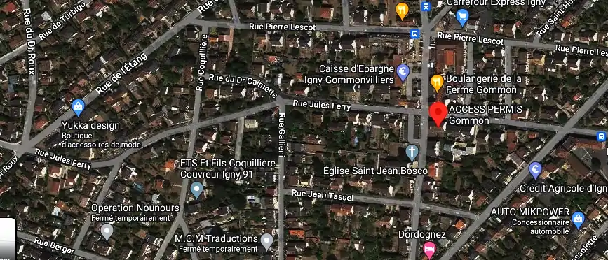 Permis auto Ecole à Igny