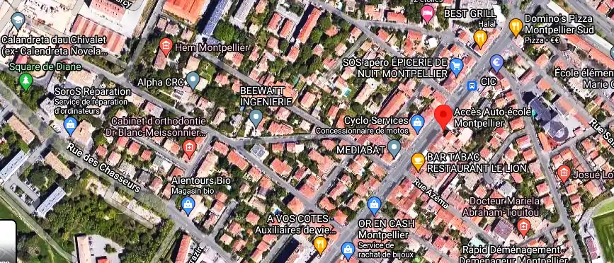 Permis auto Ecole à Montpellier