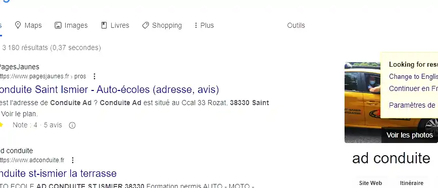 ad conduite à Saint-Ismier