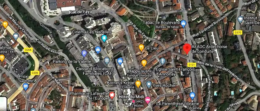 Permis auto Ecole à Annonay