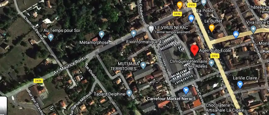 Permis auto Ecole à Nérac