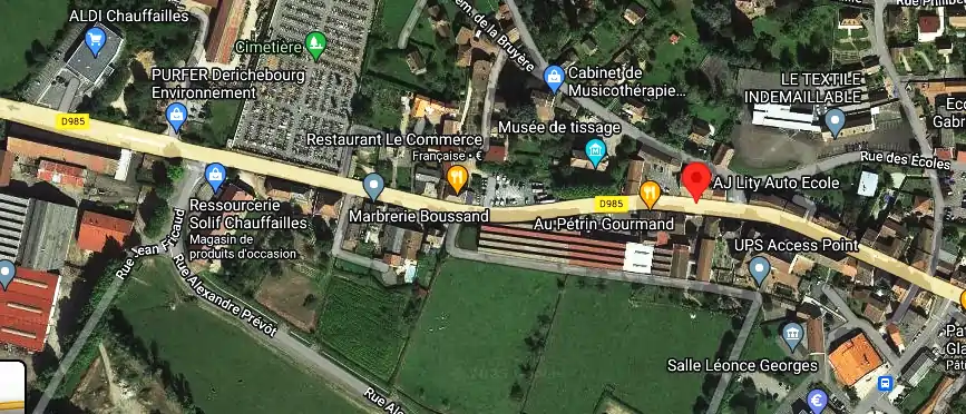 Permis auto Ecole à Chauffailles