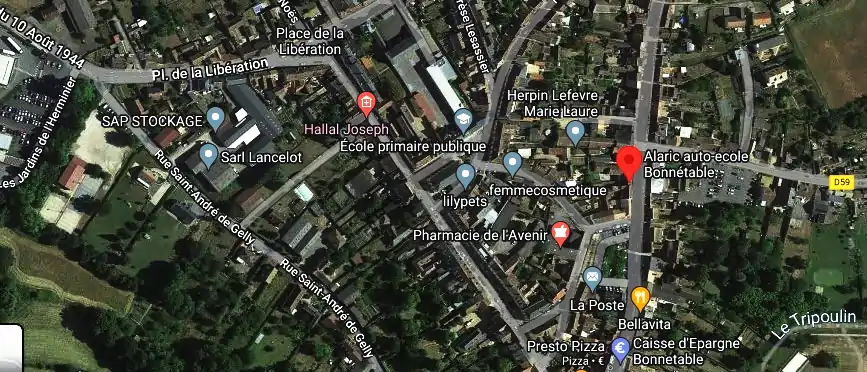 Permis auto Ecole à Bonnétable