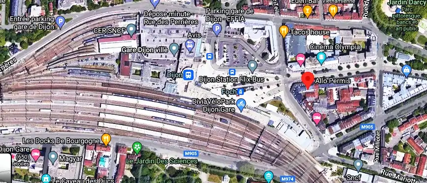 Permis auto Ecole à Dijon