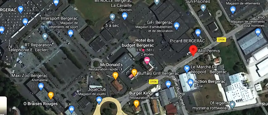 Permis auto Ecole à Bergerac