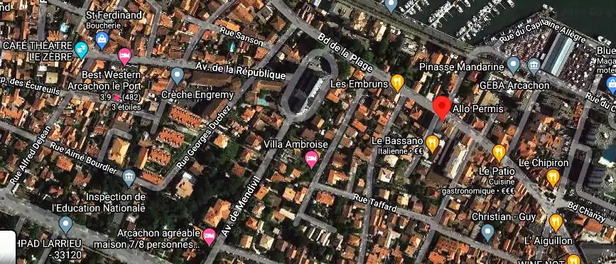 Permis auto Ecole à Arcachon