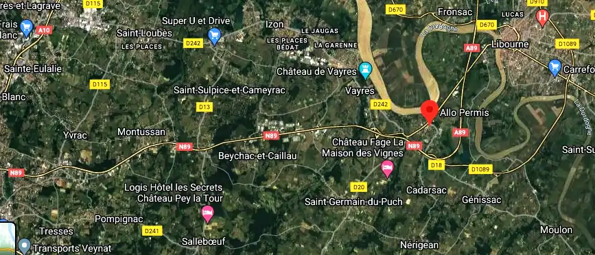 Permis auto Ecole à Arveyres