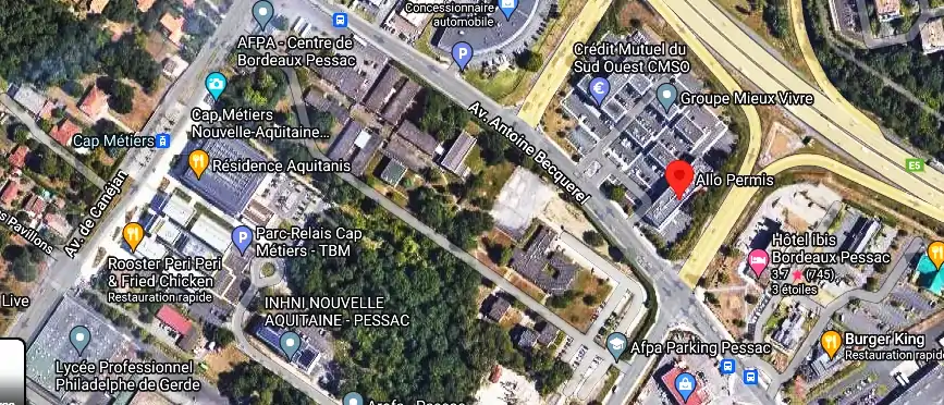 Permis auto Ecole à Pessac