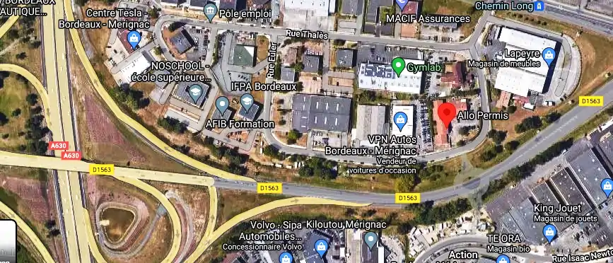 Permis auto Ecole à Mérignac