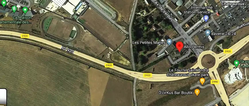 Permis auto Ecole à Châteauroux