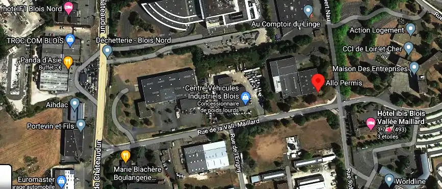 Permis auto Ecole à Blois