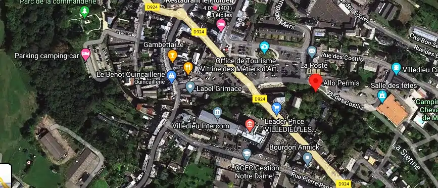 Permis auto Ecole à Villedieu-les-Poêles-Rouffigny