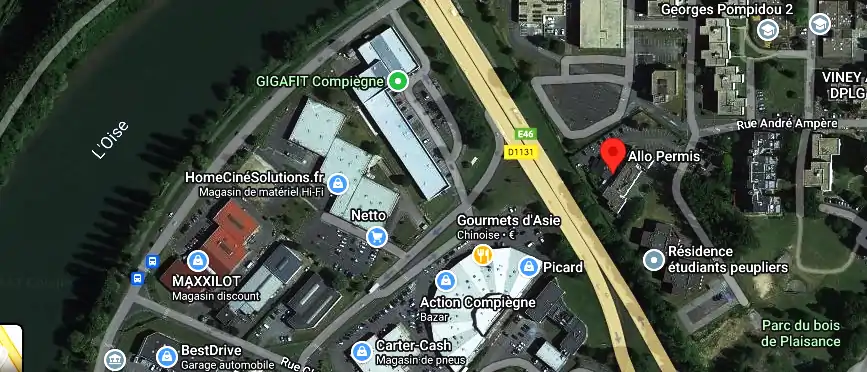 Permis auto Ecole à Compiègne