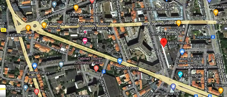 Permis auto Ecole à Clermont-Ferrand