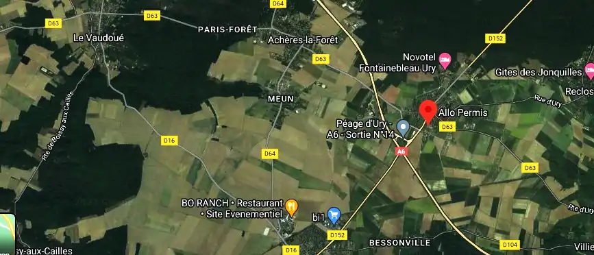 Permis auto Ecole à Ury