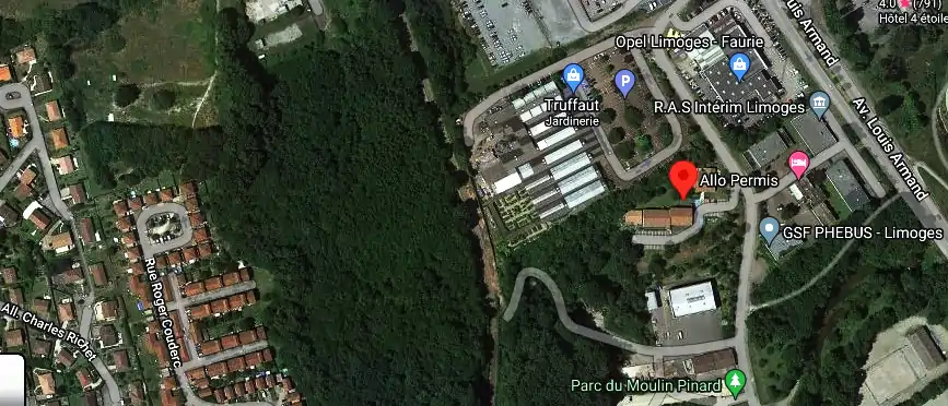 Permis auto Ecole à Limoges nord