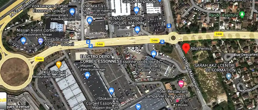 Permis auto Ecole à Corbeil-Essonnes