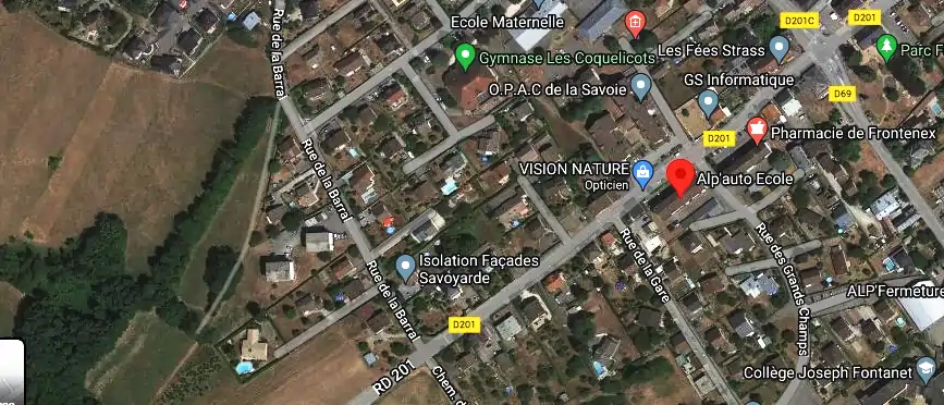 Permis auto Ecole à Frontenex