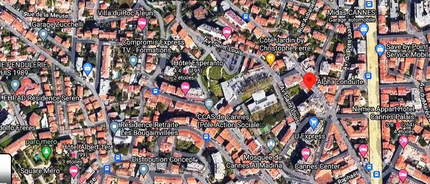 Permis auto Ecole à Cannes