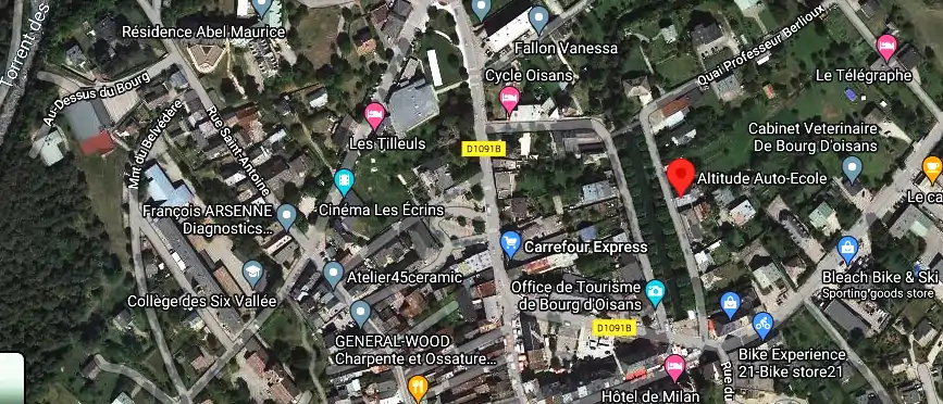 Permis auto Ecole à Le Bourg-d'Oisans