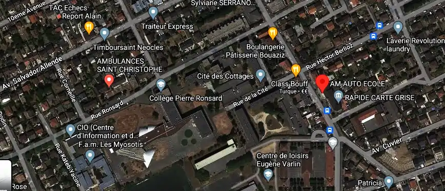 Permis auto Ecole à Tremblay-en-France