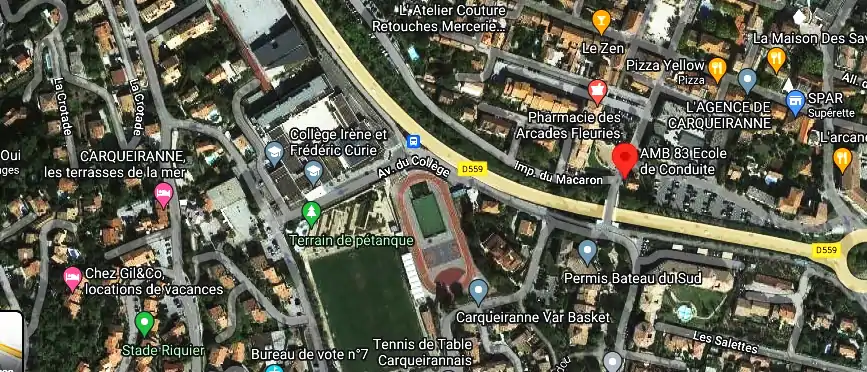 Permis auto Ecole à Carqueiranne