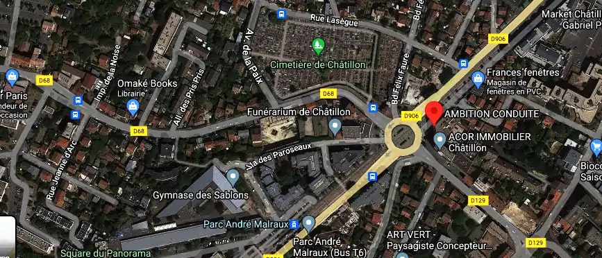 Permis auto Ecole à Châtillon