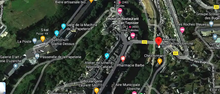 Permis auto Ecole à Uzerche