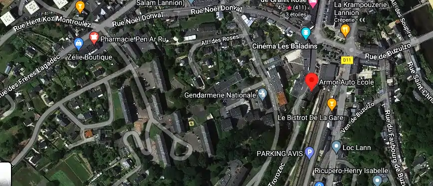 Permis auto Ecole à Lannion