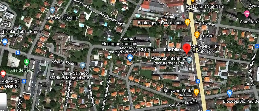 Permis auto Ecole à Billère